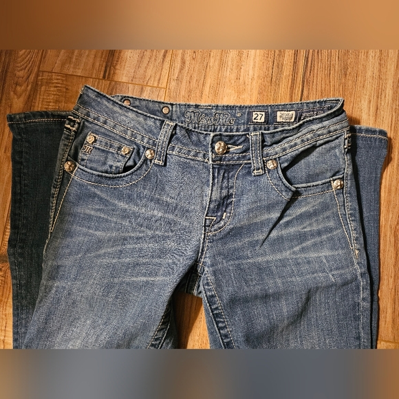 Miss Me Blue Embellished Women's Jeans - Picture 7 of 8